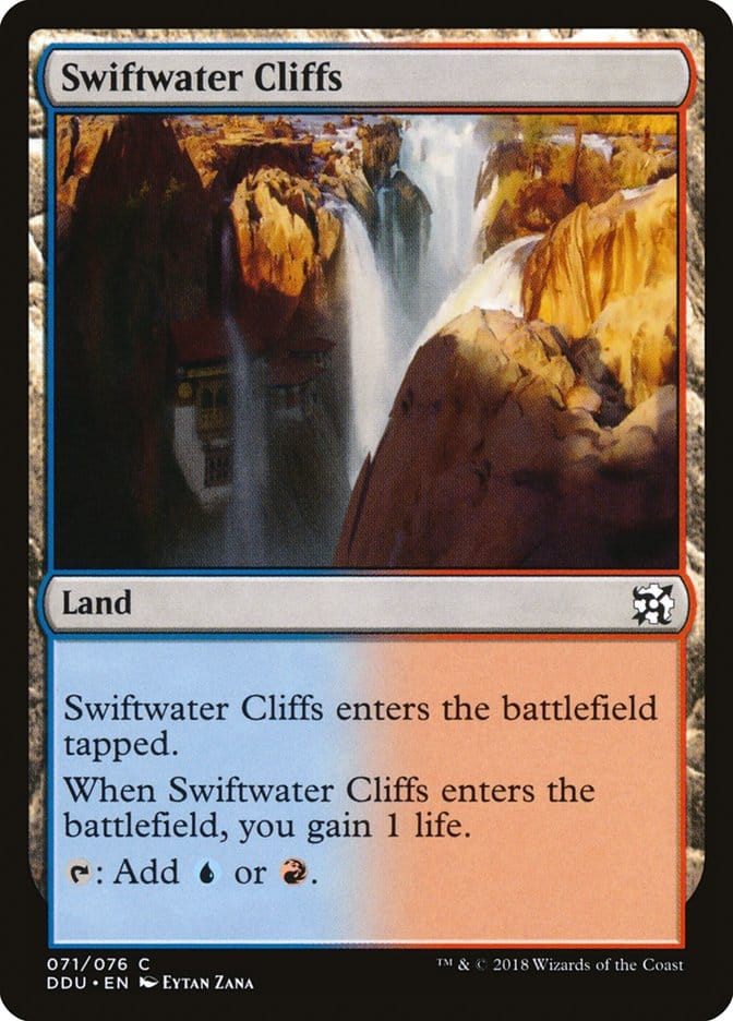 Swiftwater Cliffs [Duel Decks: Elves vs. Inventors] Magic: The Gathering