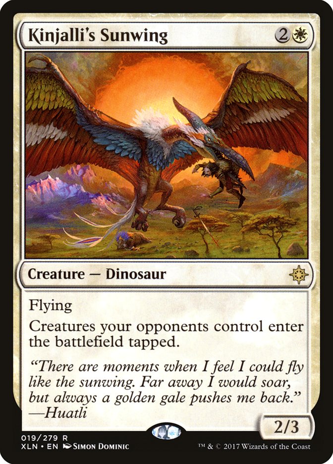 Kinjalli's Sunwing [Ixalan] Magic: The Gathering