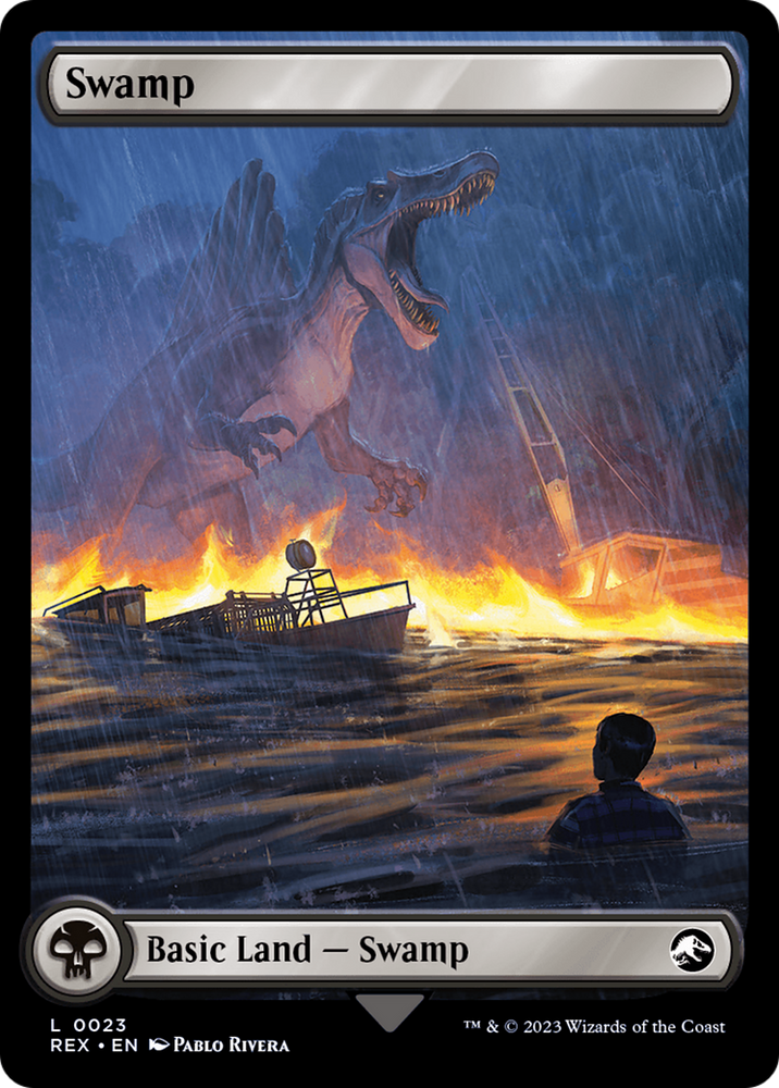 Swamp // Swamp [Jurassic World Collection] Magic: The Gathering