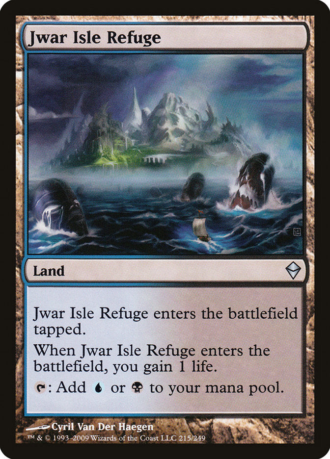 Jwar Isle Refuge [Zendikar] Magic: The Gathering