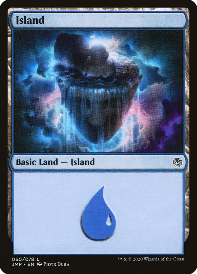 Island (50) [Jumpstart] Magic: The Gathering
