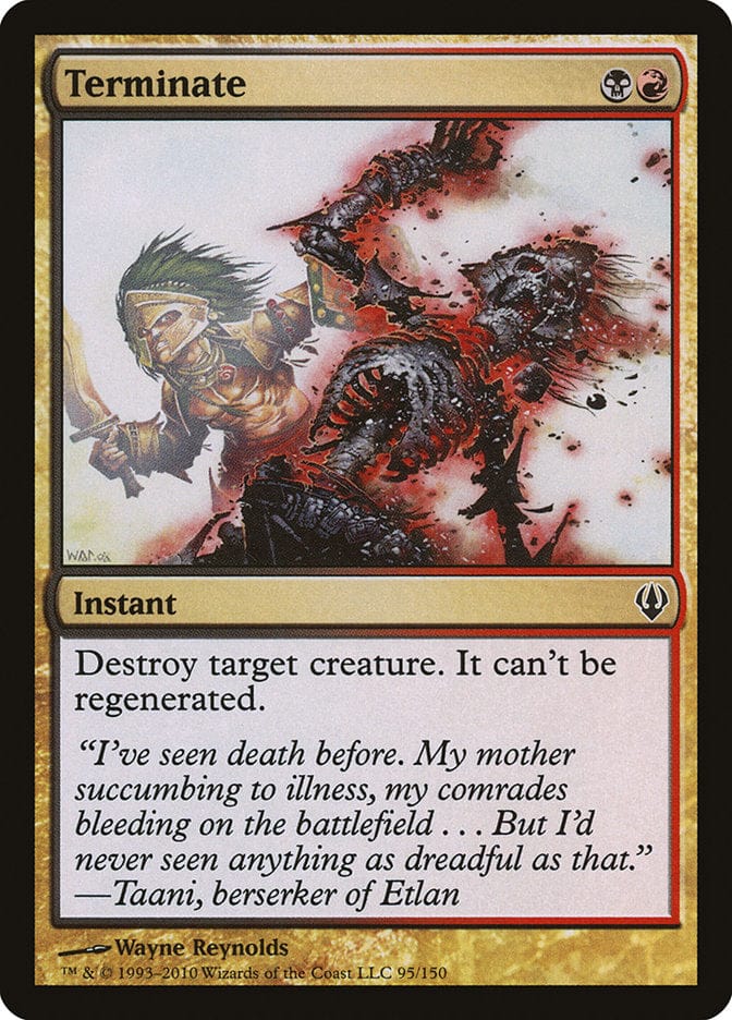 Terminate [Archenemy] Magic: The Gathering