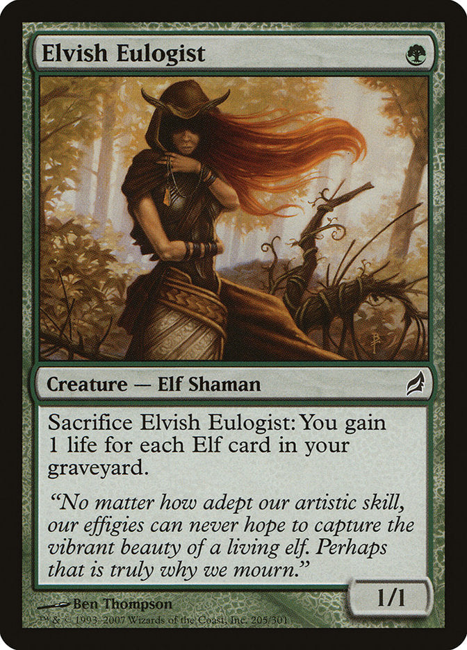 Elvish Eulogist [Lorwyn] Magic: The Gathering
