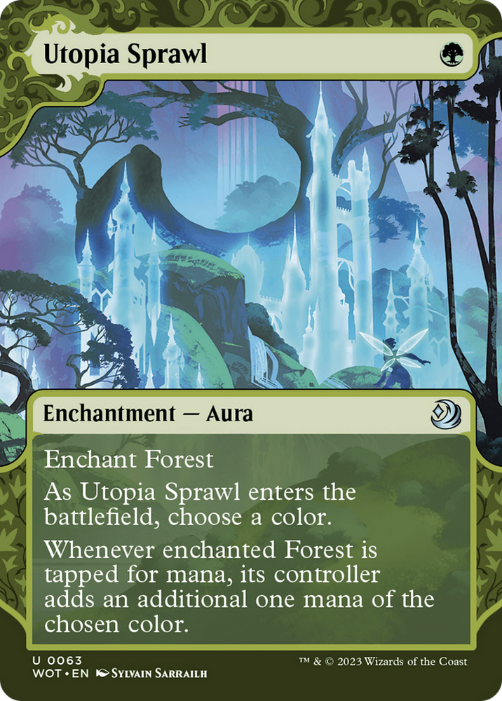 Utopia Sprawl [Wilds of Eldraine: Enchanting Tales] Magic: The Gathering