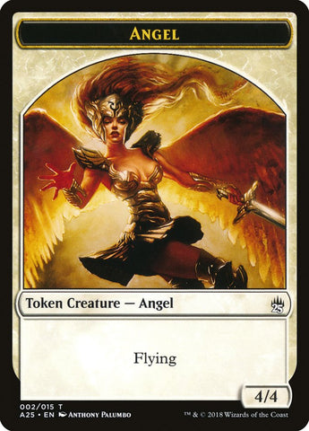 Angel Token [Masters 25 Tokens] Magic: The Gathering