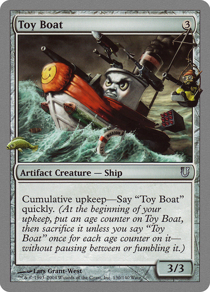 Toy Boat [Unhinged] Magic: The Gathering