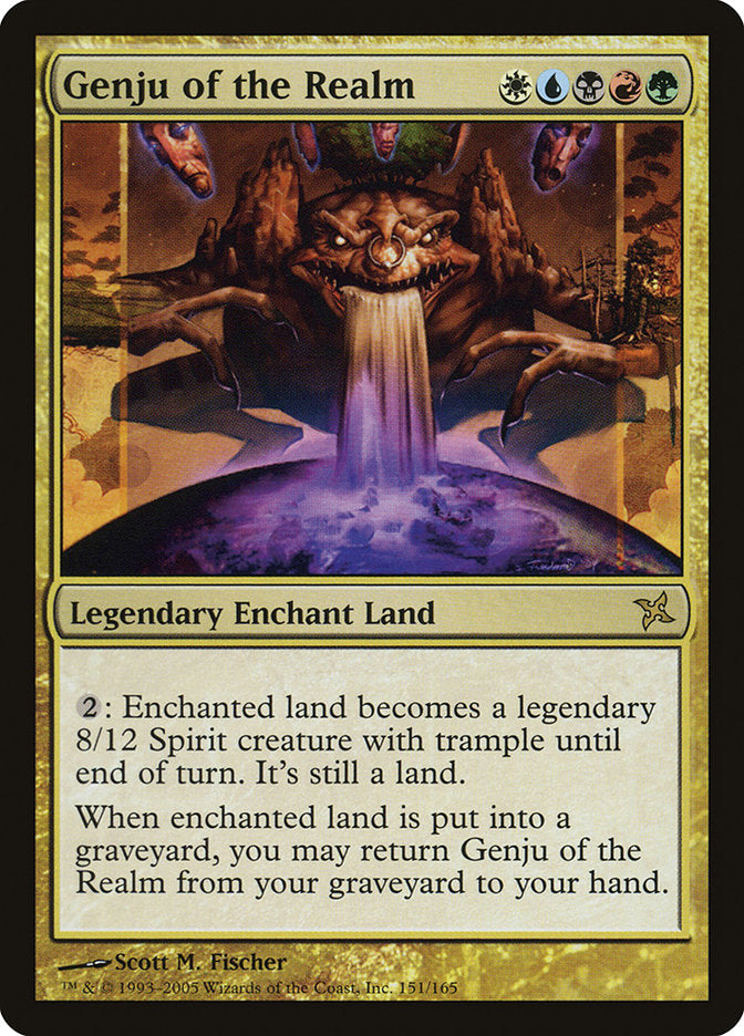 Genju of the Realm [Betrayers of Kamigawa] Magic: The Gathering