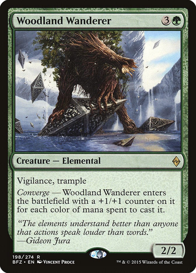Woodland Wanderer [Battle for Zendikar] Magic: The Gathering