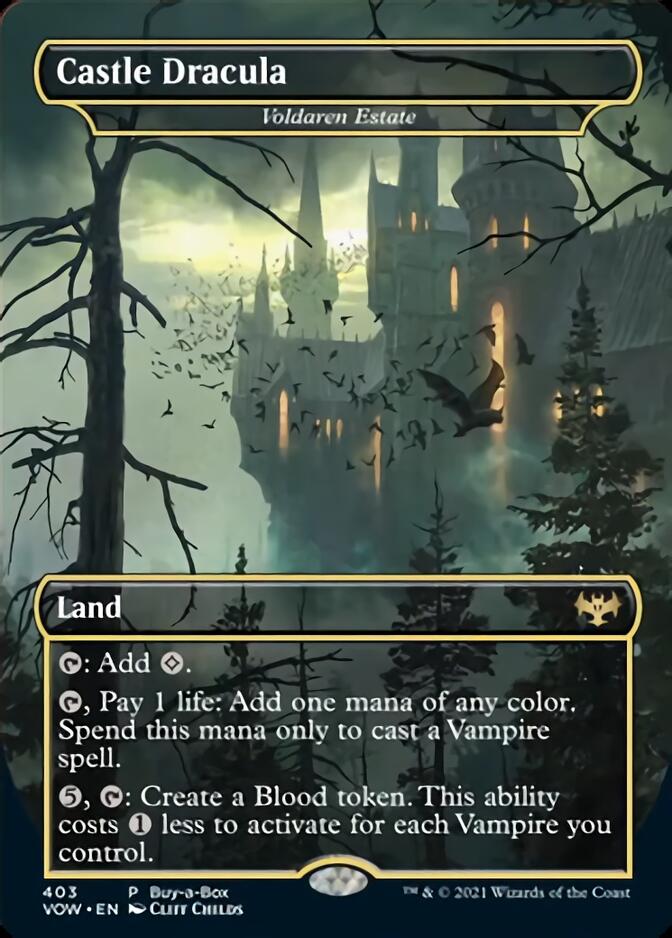 Voldaren Estate - Castle Dracula (Buy-A-Box) [Innistrad: Crimson Vow] Magic: The Gathering