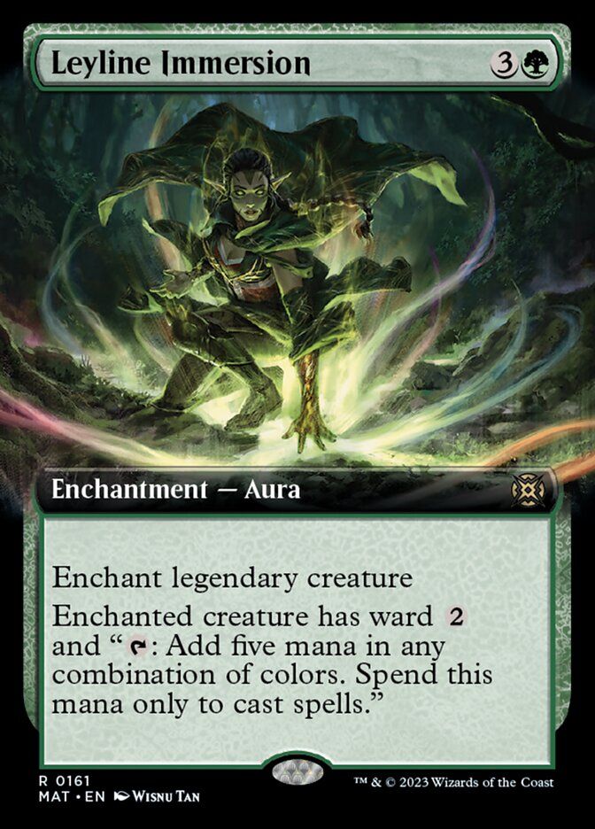 Leyline Immersion (Extended Art) [March of the Machine: The Aftermath] Magic: The Gathering