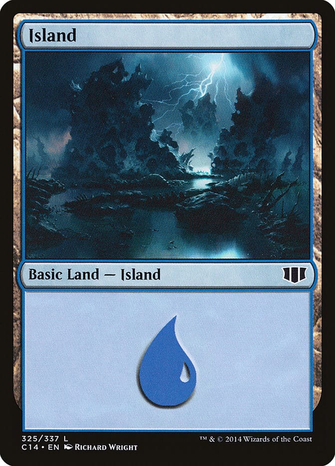 Island (325) [Commander 2014] Magic: The Gathering