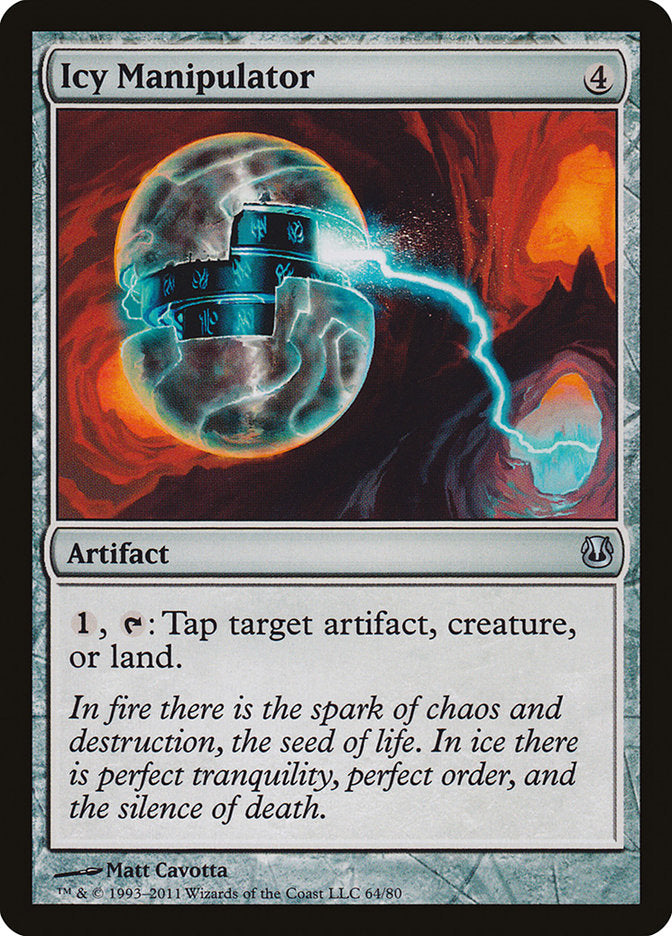 Icy Manipulator [Duel Decks: Ajani vs. Nicol Bolas] Magic: The Gathering