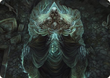 Myrkul, Lord of Bones Art Card (39) [Commander Legends: Battle for Baldur's Gate Art Series] Magic: The Gathering