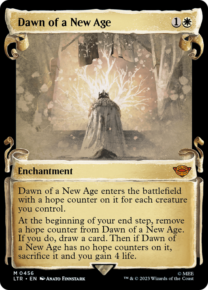 Dawn of a New Age [The Lord of the Rings: Tales of Middle-Earth Showcase Scrolls] Magic: The Gathering