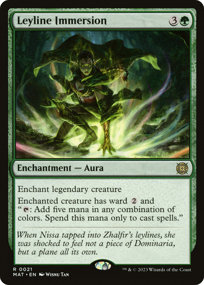Leyline Immersion [March of the Machine: The Aftermath] Magic: The Gathering