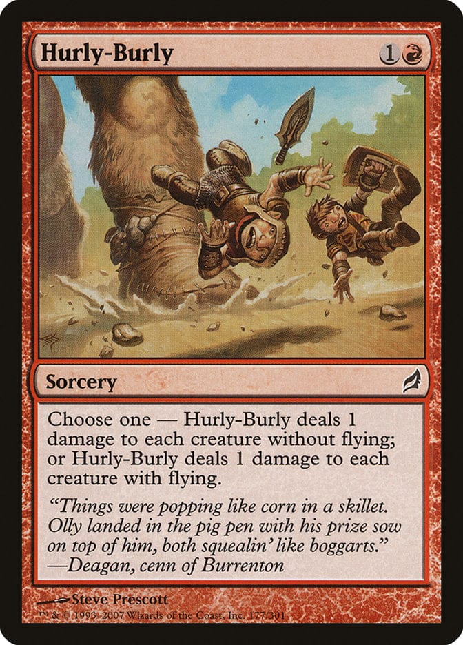 Hurly-Burly [Lorwyn] Magic: The Gathering