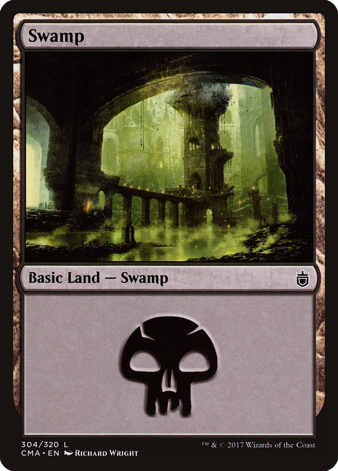 Swamp (304) [Commander Anthology] Magic: The Gathering