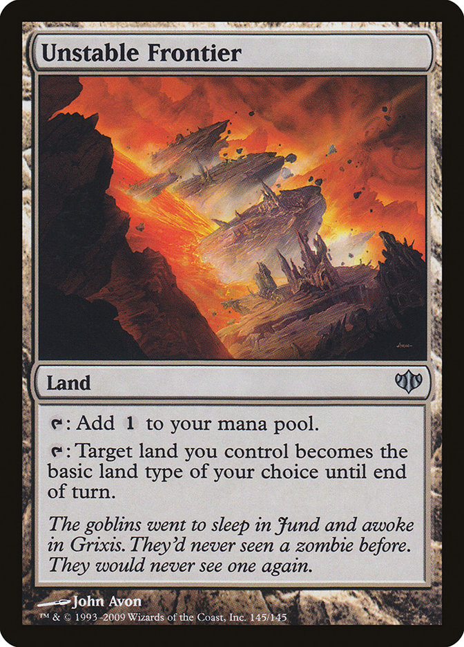 Unstable Frontier [Conflux] Magic: The Gathering