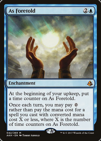 As Foretold [Amonkhet] Magic: The Gathering