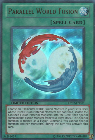 Parallel World Fusion [LC02-EN011] Ultra Rare - Yugioh Cards For Your TCG Needs!