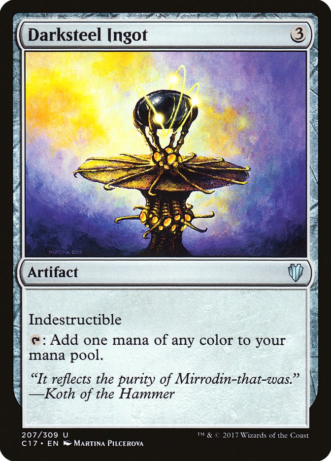 Darksteel Ingot [Commander 2017] Magic: The Gathering
