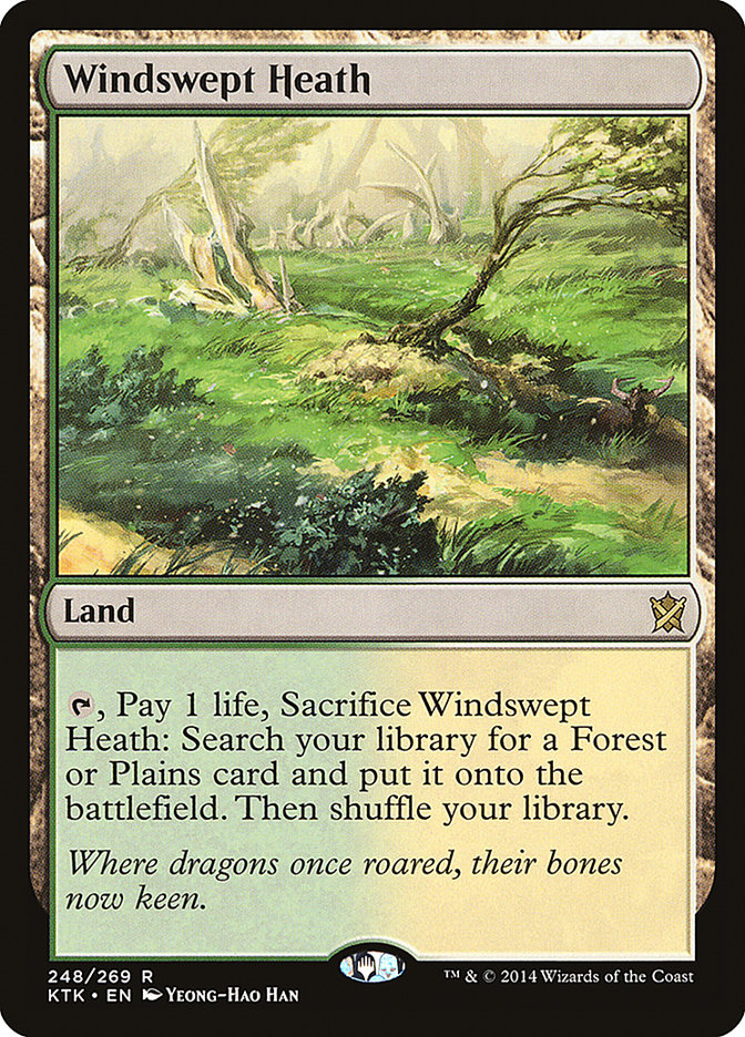 Windswept Heath [Khans of Tarkir] Magic: The Gathering