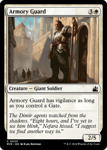 Armory Guard [Ravnica Remastered] Magic: The Gathering