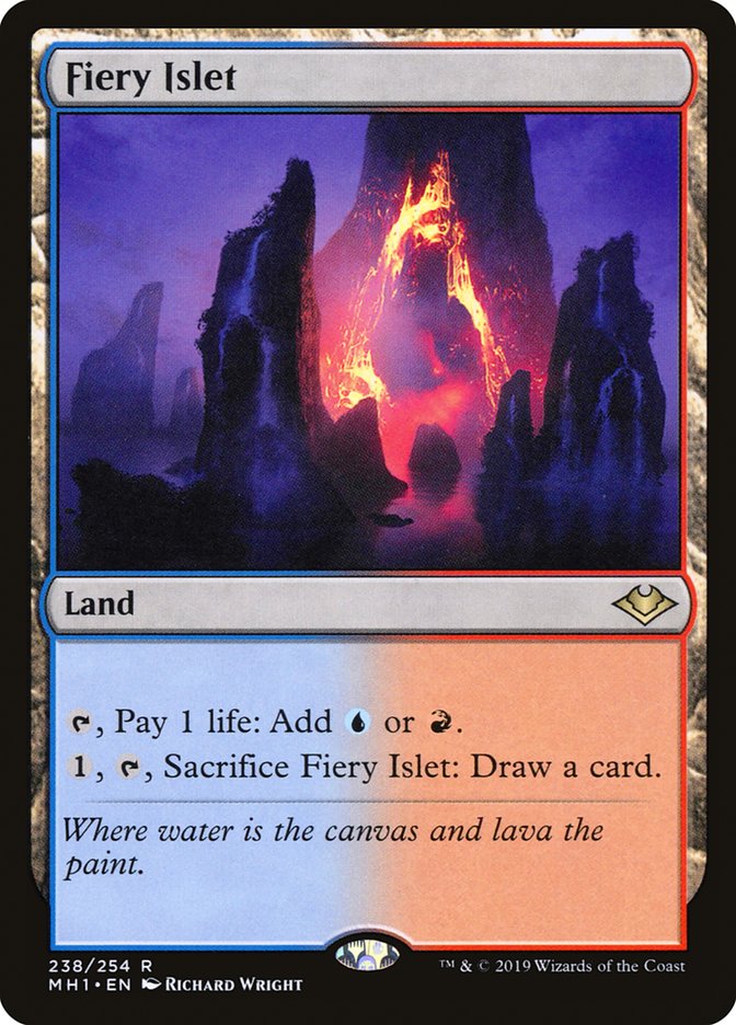 Fiery Islet [Modern Horizons] Magic: The Gathering