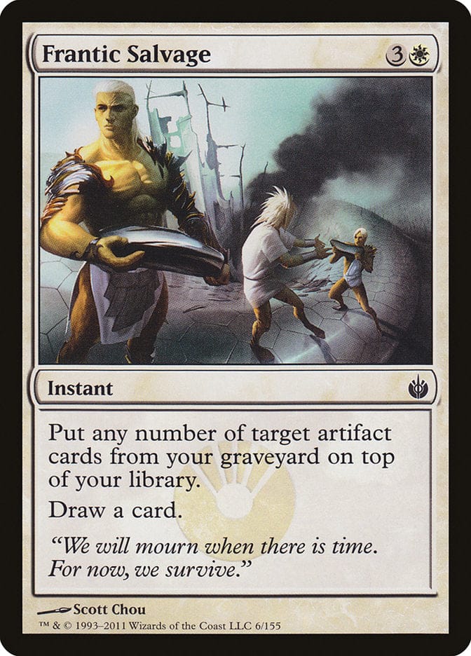 Frantic Salvage [Mirrodin Besieged] Magic: The Gathering