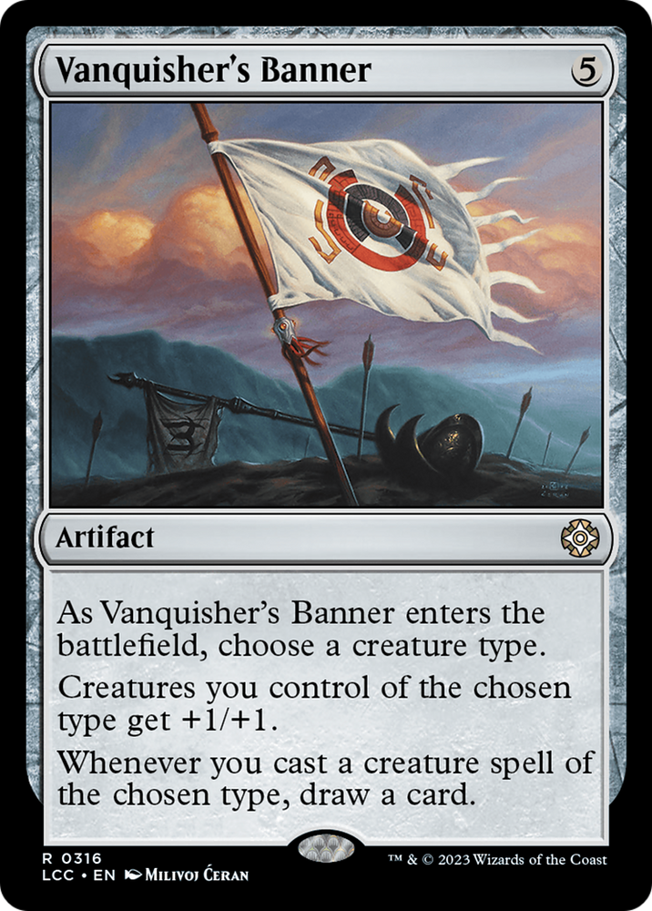 Vanquisher's Banner [The Lost Caverns of Ixalan Commander] Magic: The Gathering