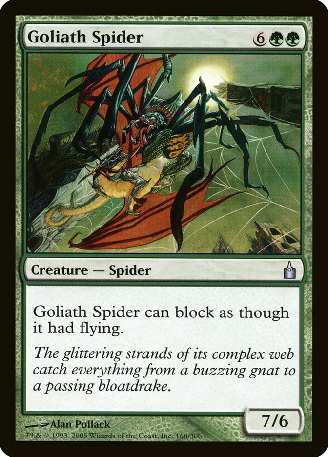 Goliath Spider [Ravnica: City of Guilds] Magic: The Gathering