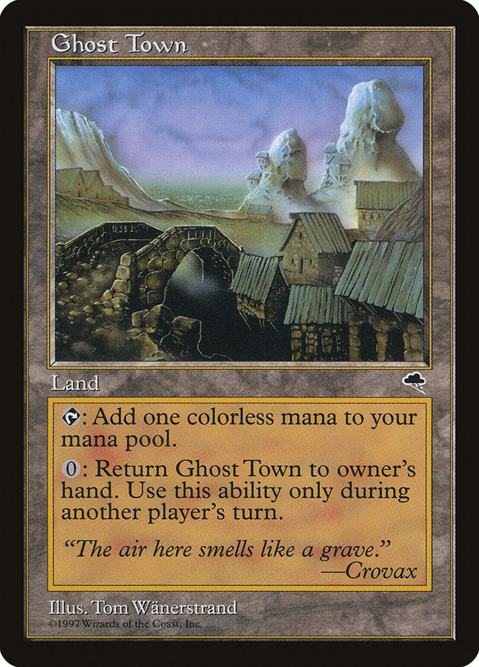 Ghost Town [Tempest] Magic: The Gathering