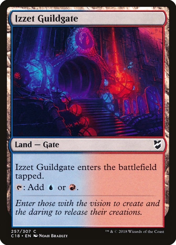 Izzet Guildgate [Commander 2018] Magic: The Gathering