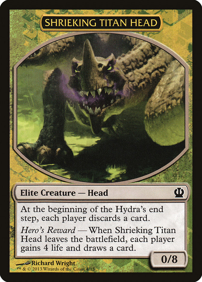 Shrieking Titan Head [Theros Face the Hydra] Magic: The Gathering