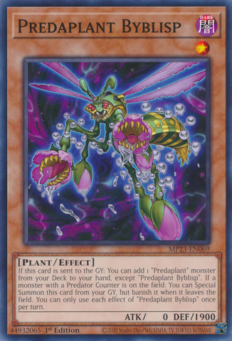 Predaplant Byblisp [MP23-EN069] Common - Yugioh Cards For Your TCG Needs!