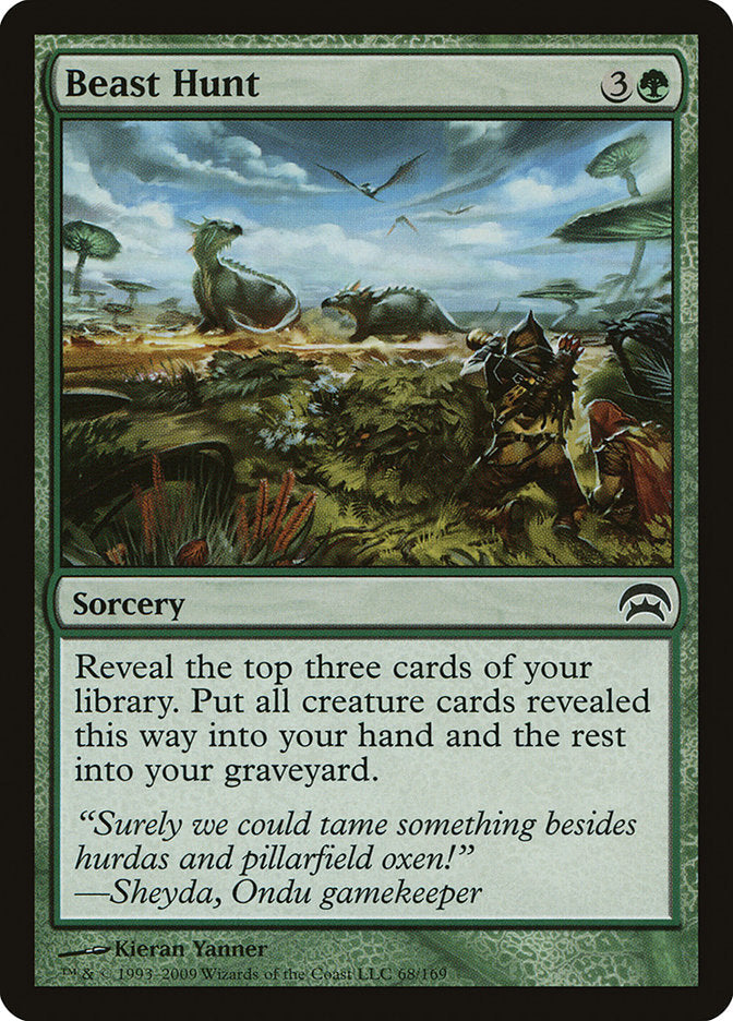 Beast Hunt [Planechase] Magic: The Gathering