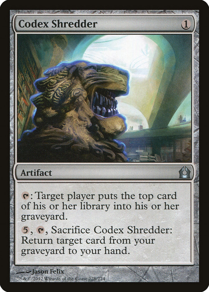 Codex Shredder [Return to Ravnica] Magic: The Gathering