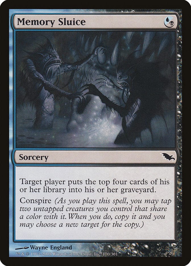 Memory Sluice [Shadowmoor] Magic: The Gathering