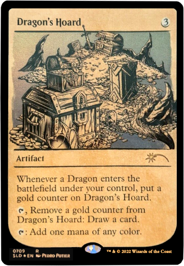 Dragon's Hoard (Showcase) [Secret Lair Drop Promos] Magic: The Gathering