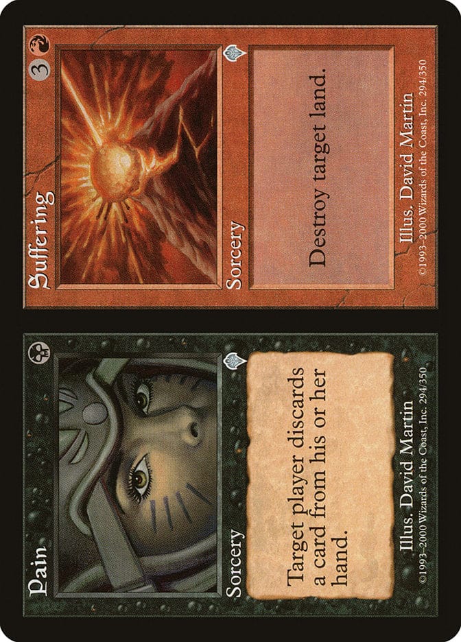 Pain // Suffering [Invasion] Magic: The Gathering