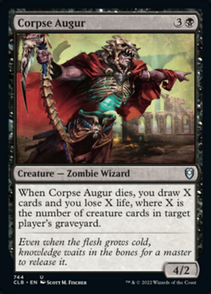 Corpse Augur [Commander Legends: Battle for Baldur's Gate] Magic: The Gathering