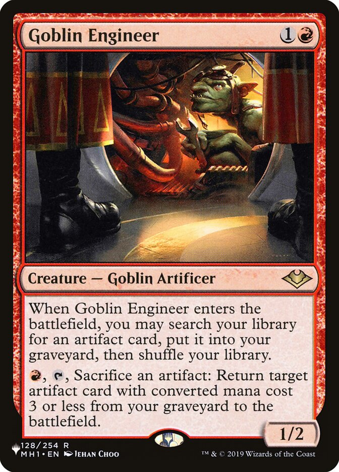 Goblin Engineer [Secret Lair: Heads I Win, Tails You Lose] Magic: The Gathering