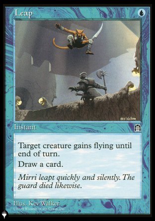 Leap [The List] Magic: The Gathering