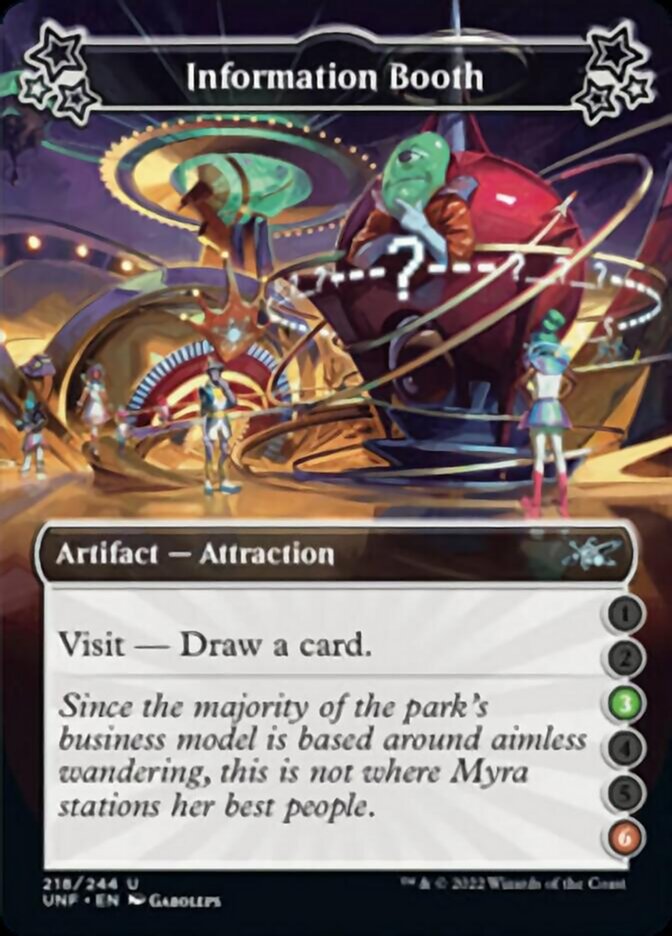 Information Booth (3-6) [Unfinity] Magic: The Gathering