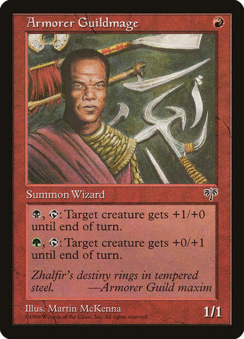 Armorer Guildmage [Mirage] Magic: The Gathering