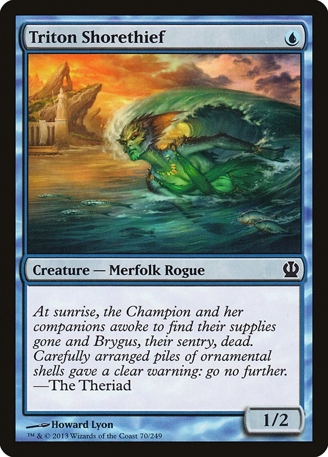 Triton Shorethief [Theros] Magic: The Gathering
