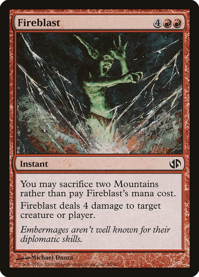 Fireblast [Duel Decks: Jace vs. Chandra] Magic: The Gathering