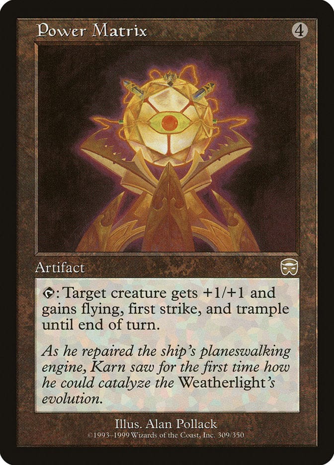 Power Matrix [Mercadian Masques] Magic: The Gathering