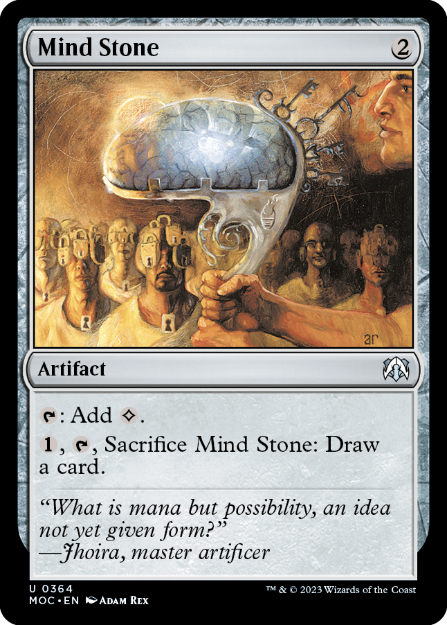Mind Stone [March of the Machine Commander] Magic: The Gathering