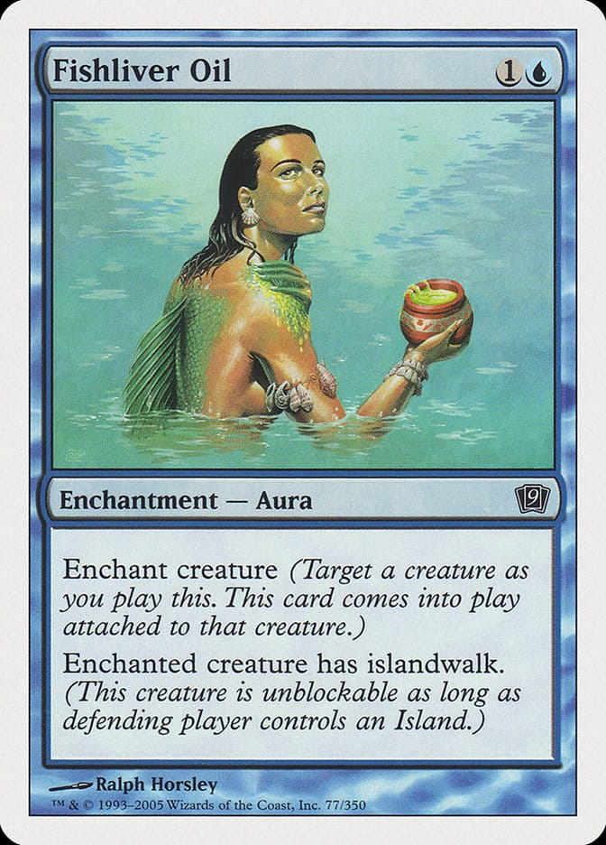 Fishliver Oil [Ninth Edition] Magic: The Gathering